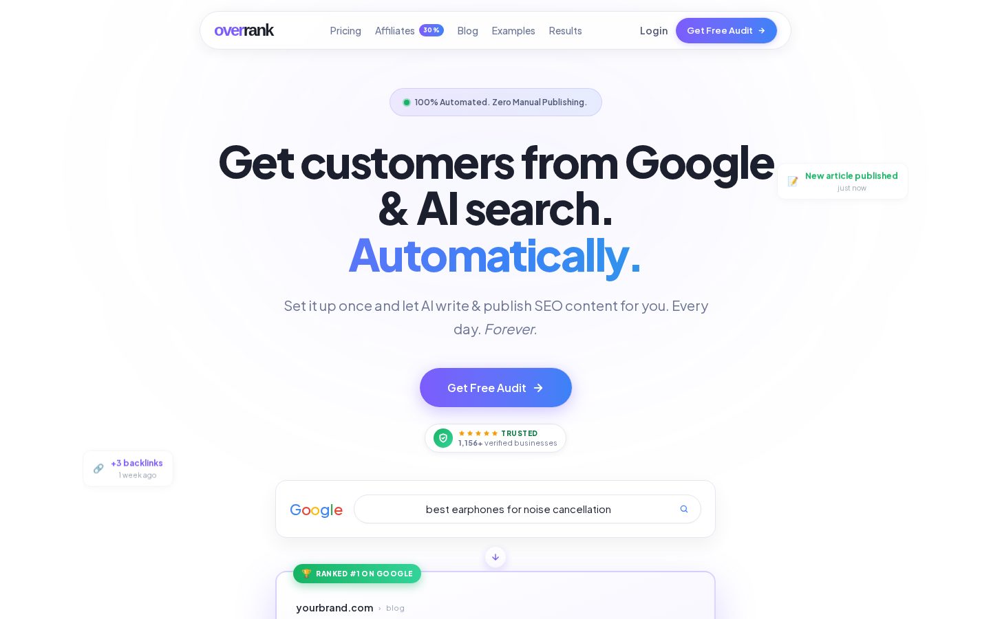 overrank Homepage