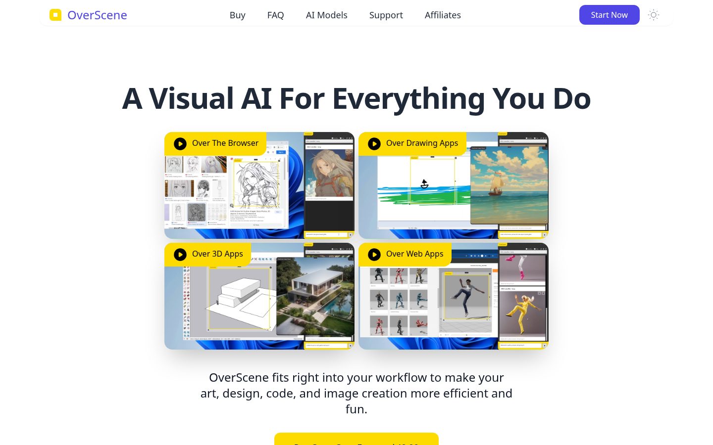 OverScene Homepage