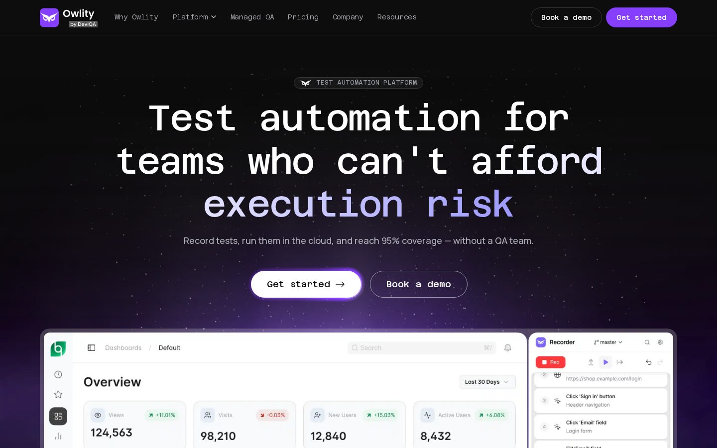 OwlityAI Homepage