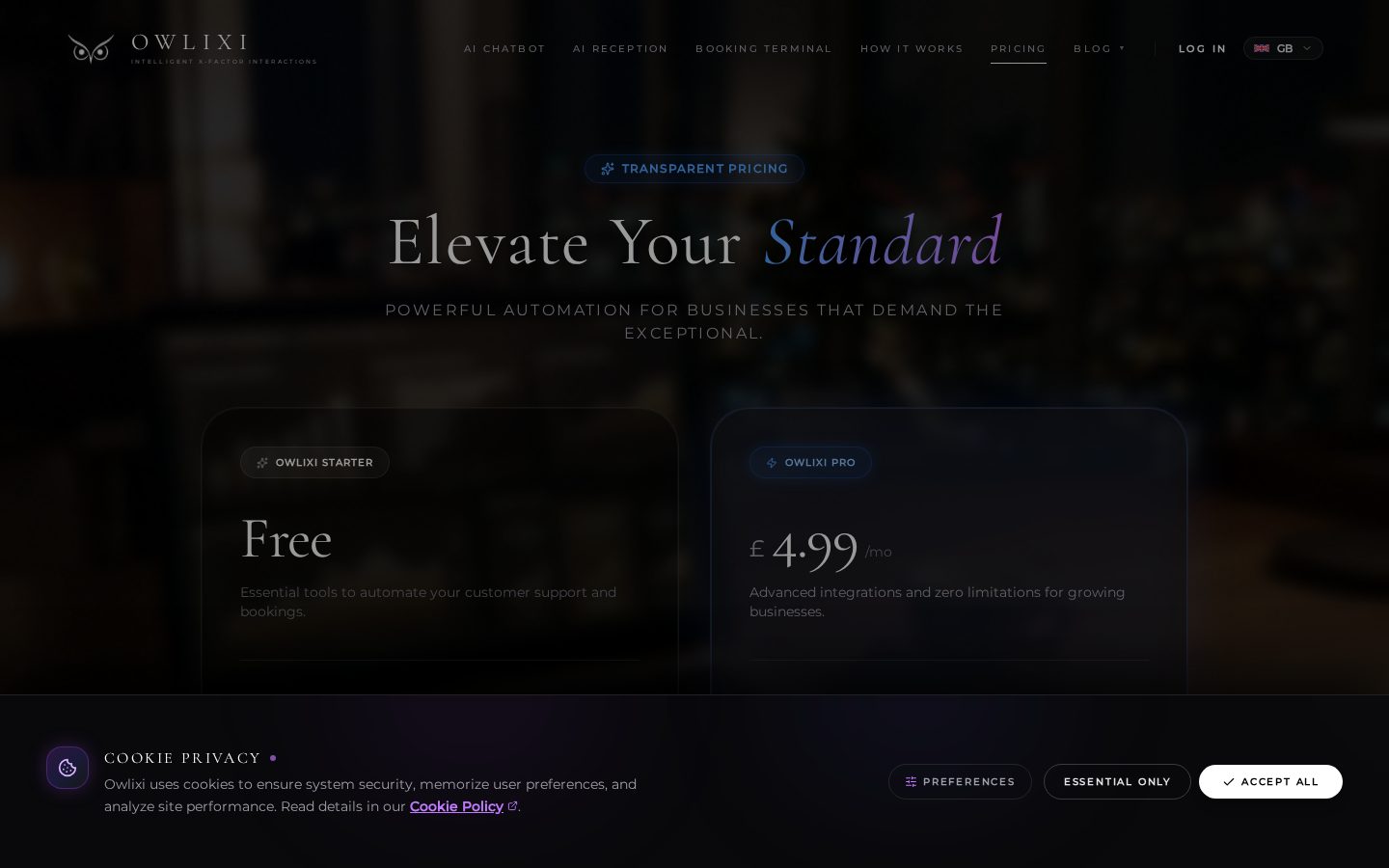 Owlixi Pricing