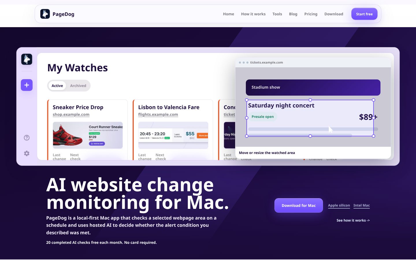 PageDog Homepage
