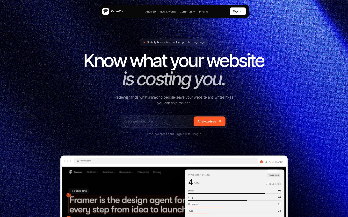 PageWisr Homepage