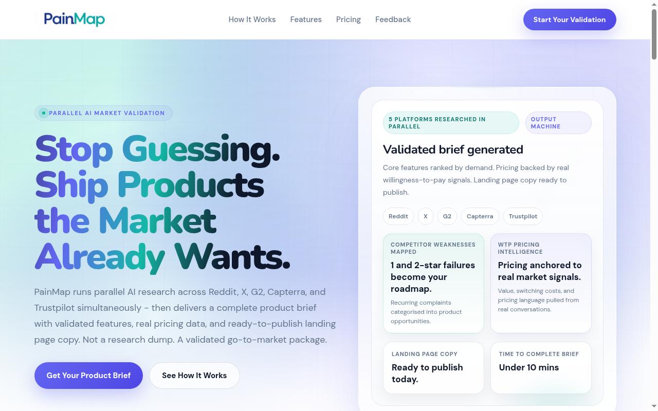 PainMap Homepage