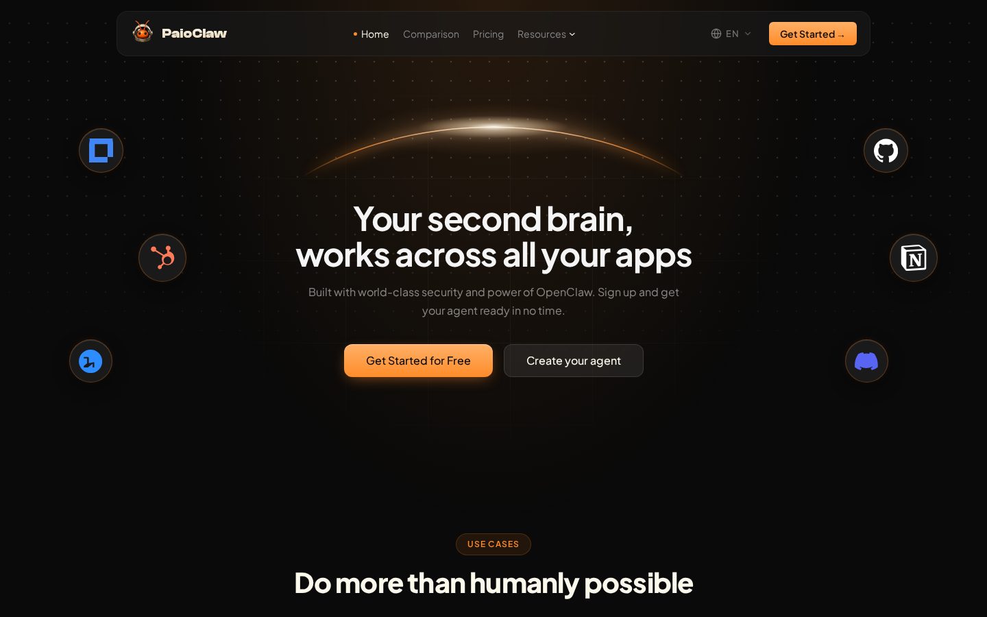 PaioClaw Homepage