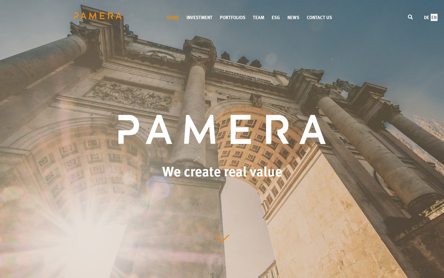 Pamera Homepage