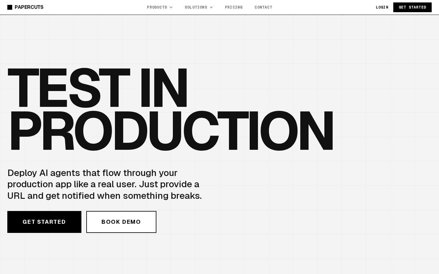 Papercuts Homepage