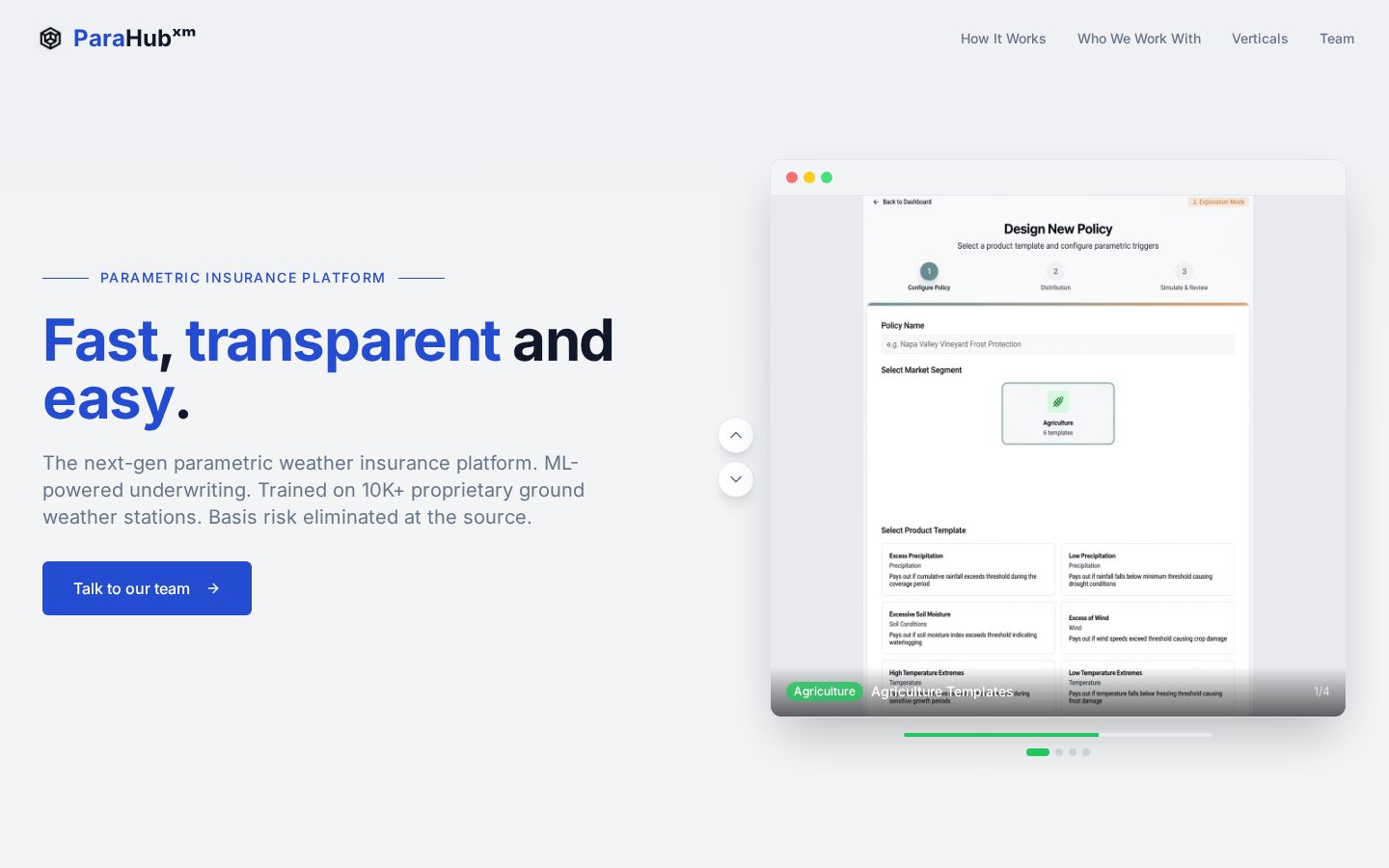 ParaHubXM Homepage