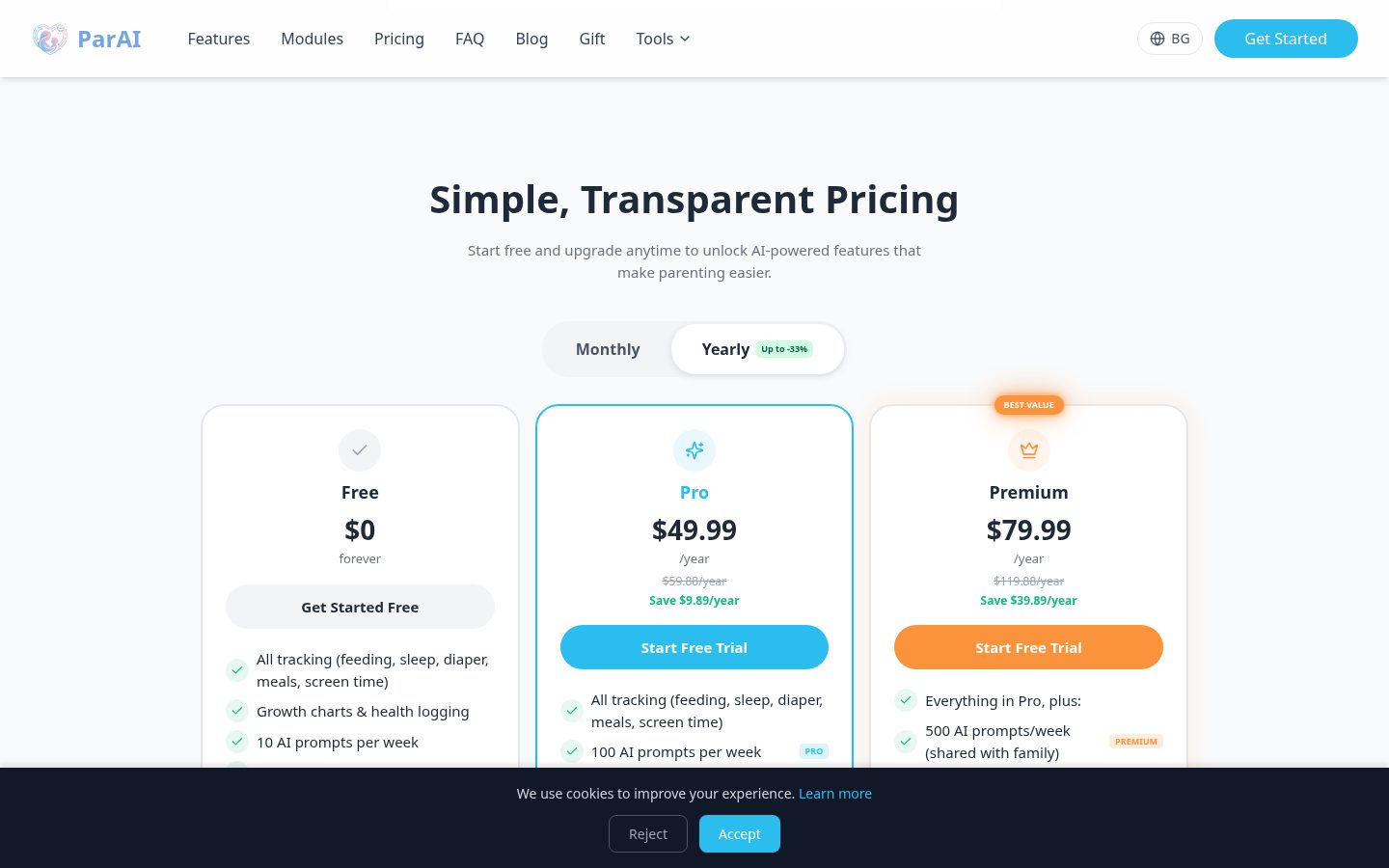 ParAI Pricing