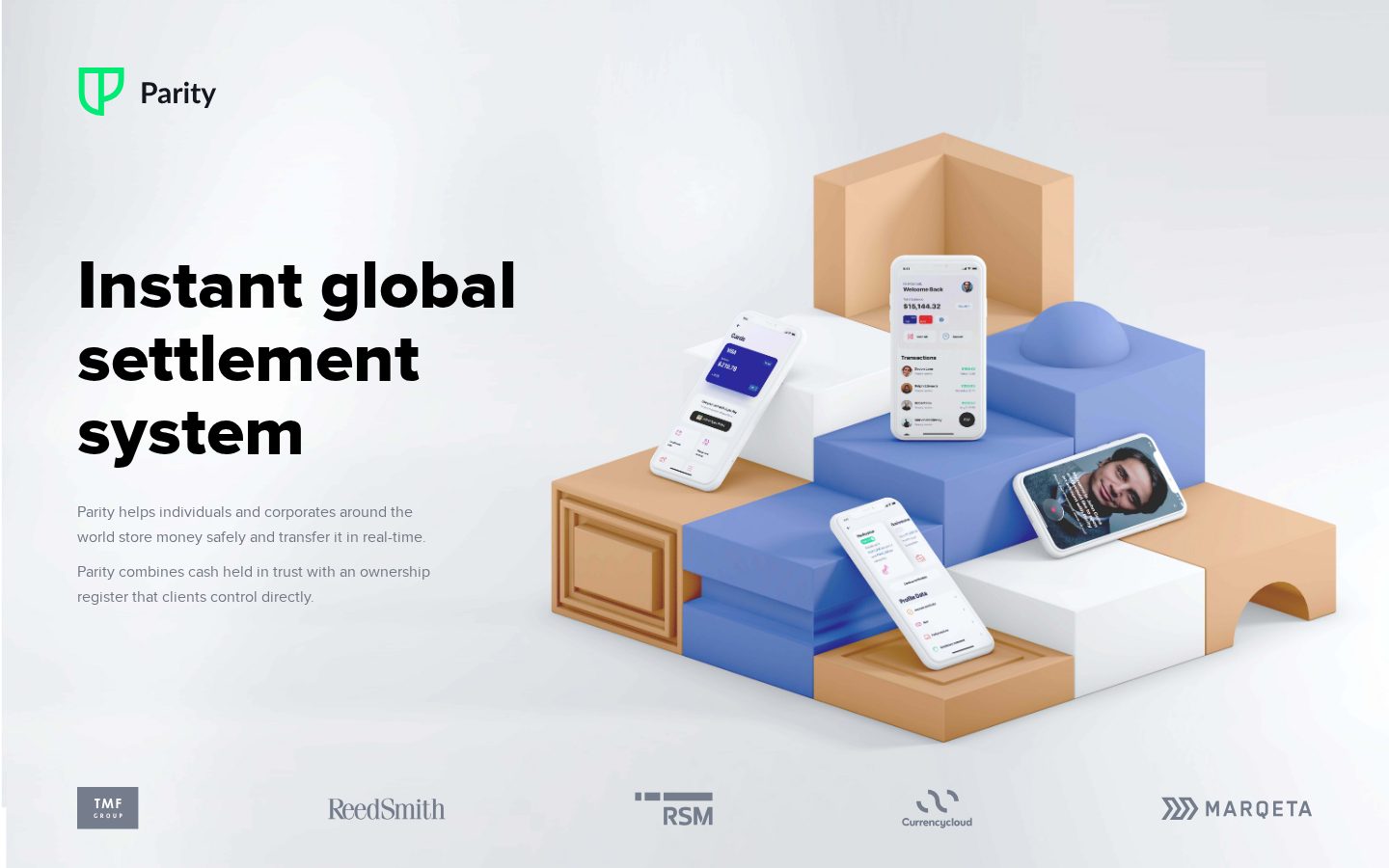 Parity Homepage