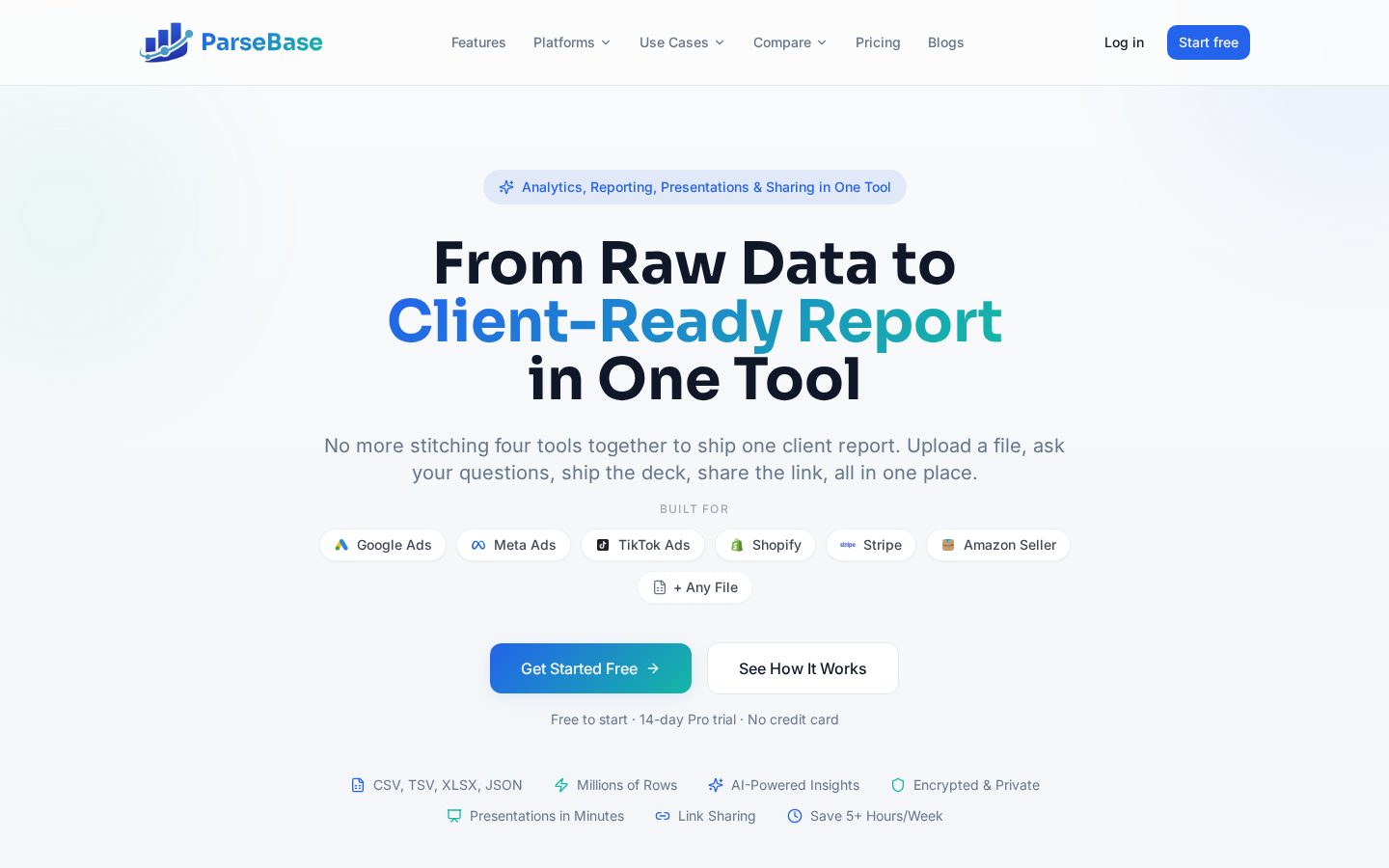 ParseBase Homepage