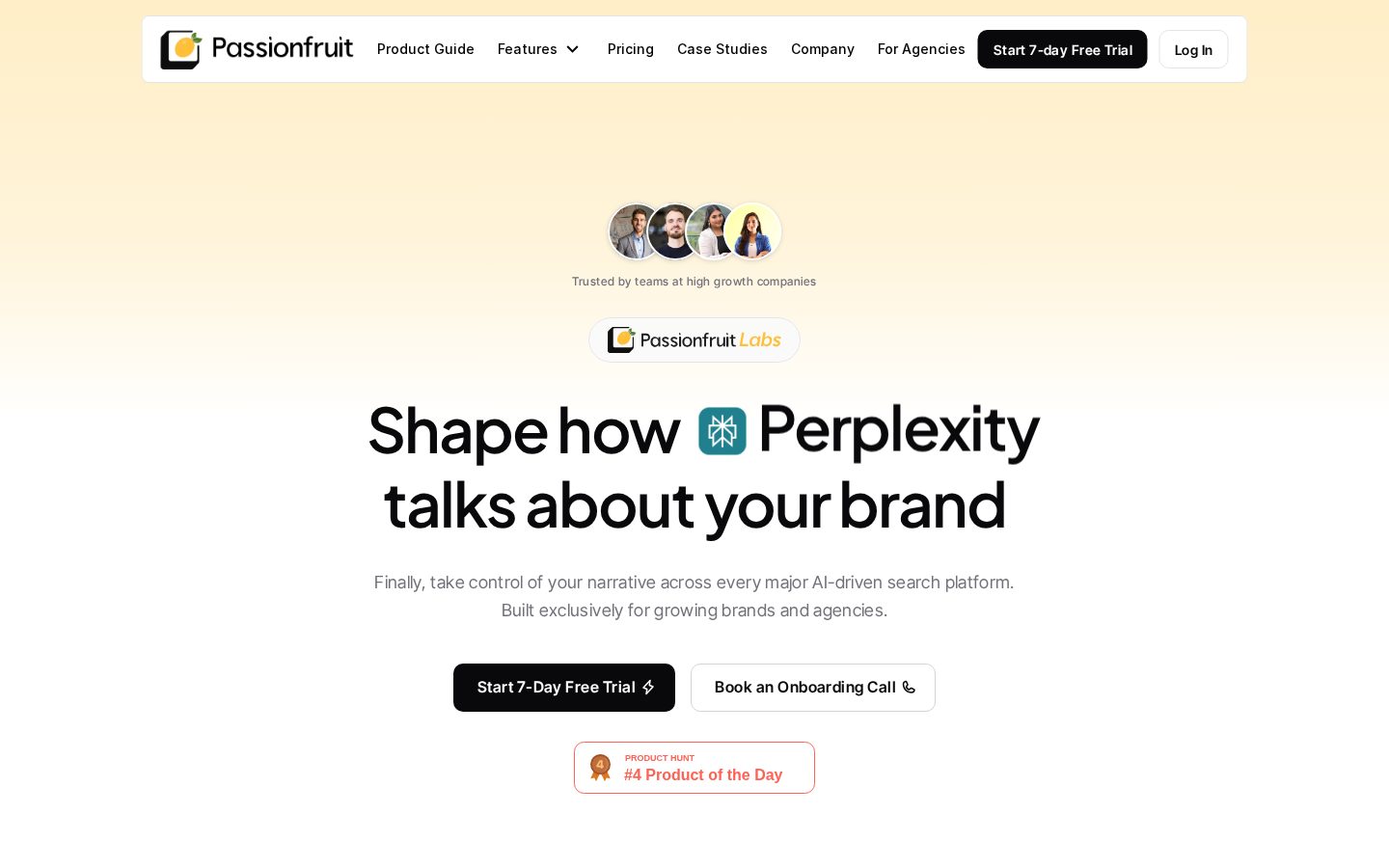 Passionfruit Labs Homepage