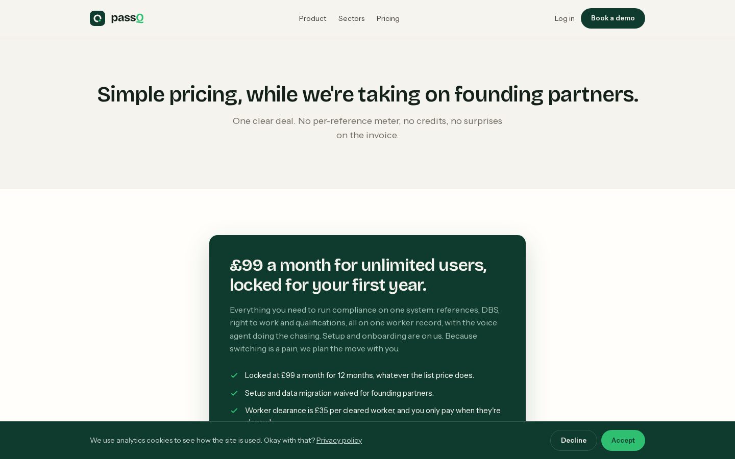 PassQ Pricing