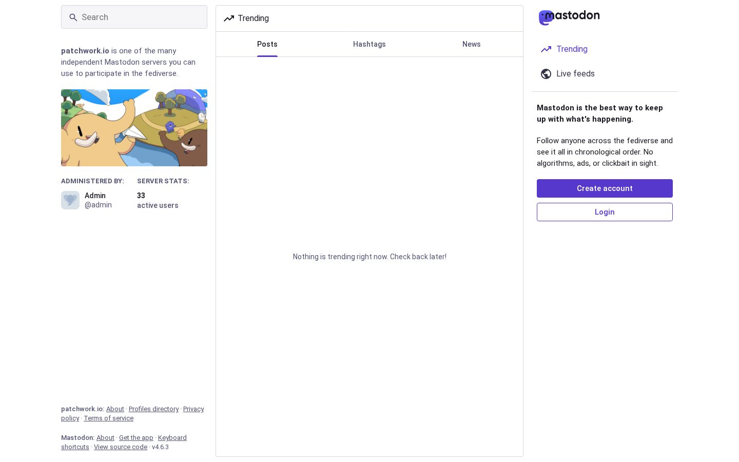 PatchWork Homepage