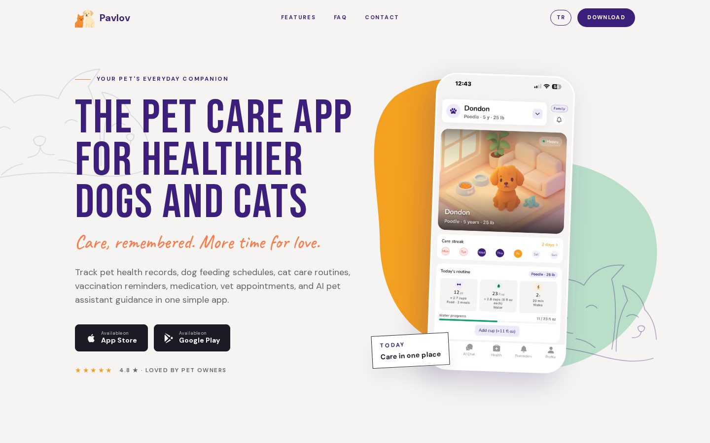 Pavlov Homepage