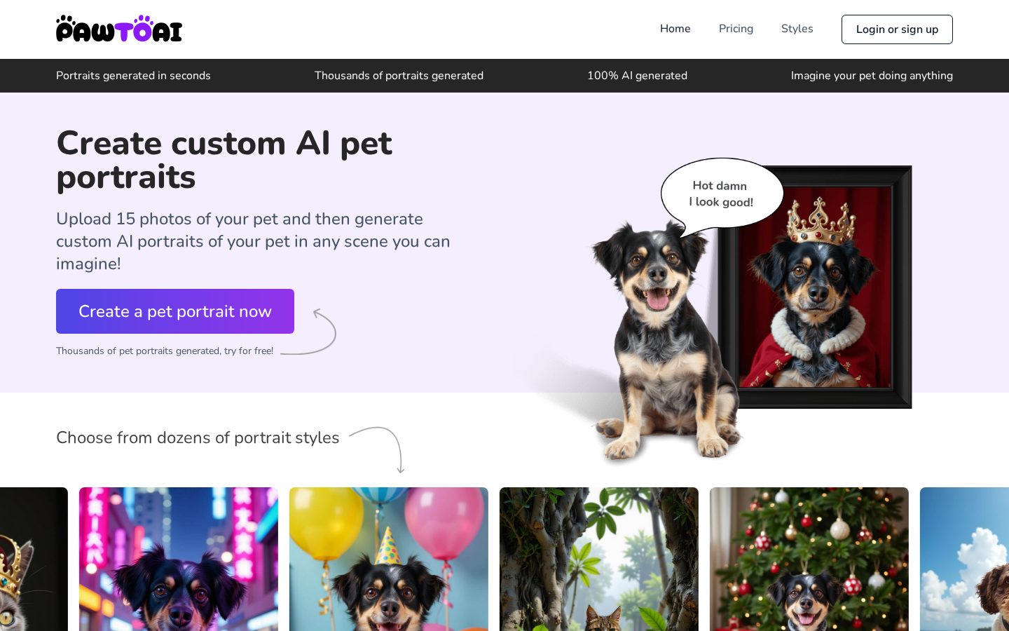 PawToAI Homepage