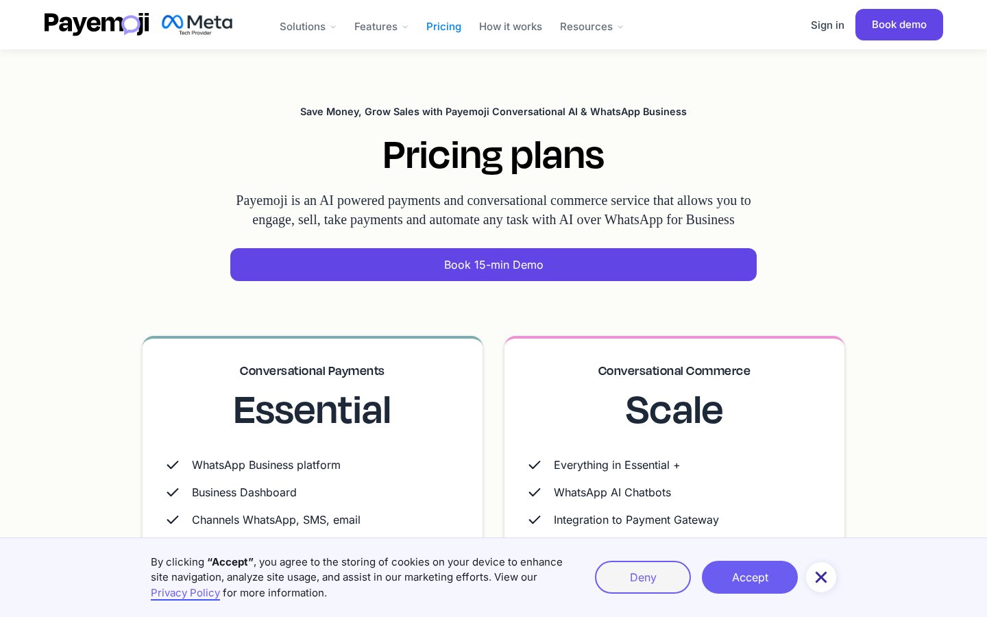 Payemoji Pricing