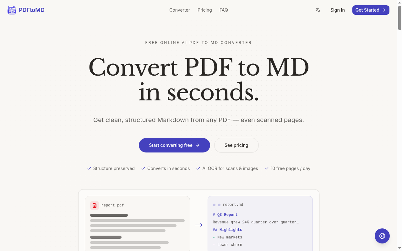 Homepage