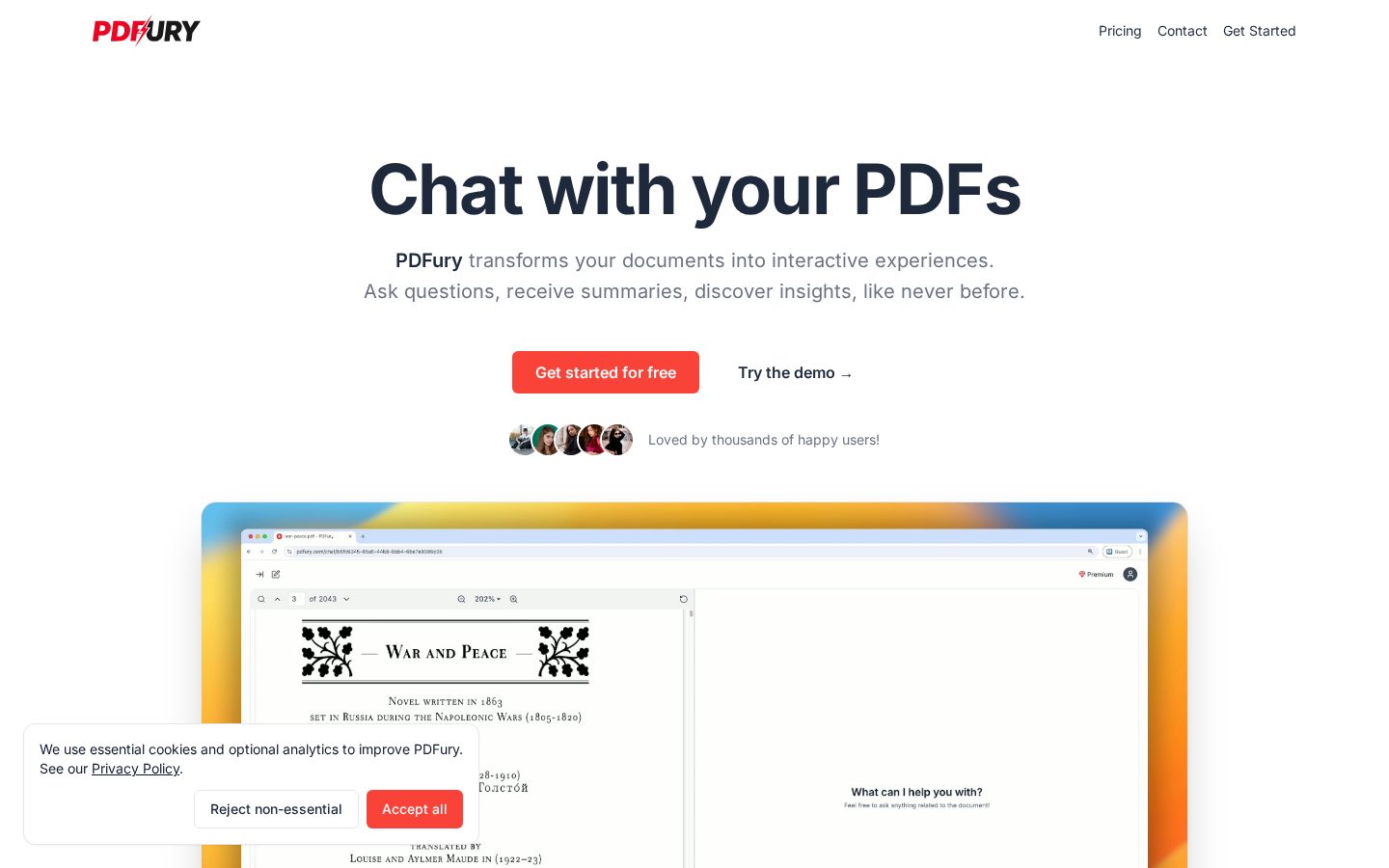 PDFury Homepage