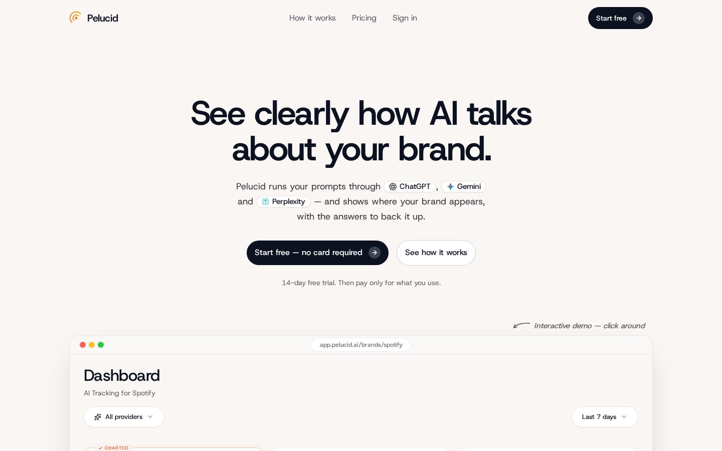 Pelucid Homepage