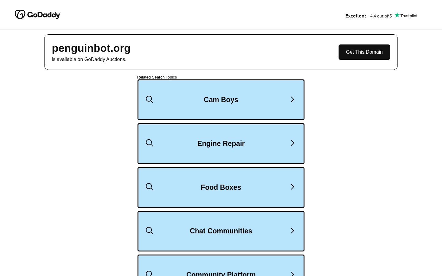 PenguinBot AI Homepage