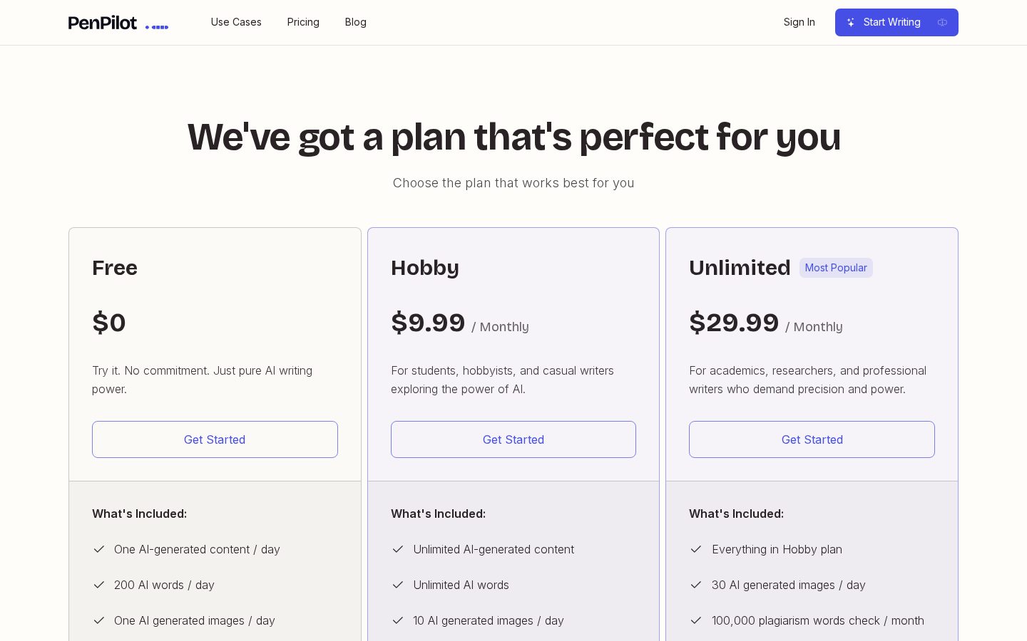 PenPilot AI Pricing