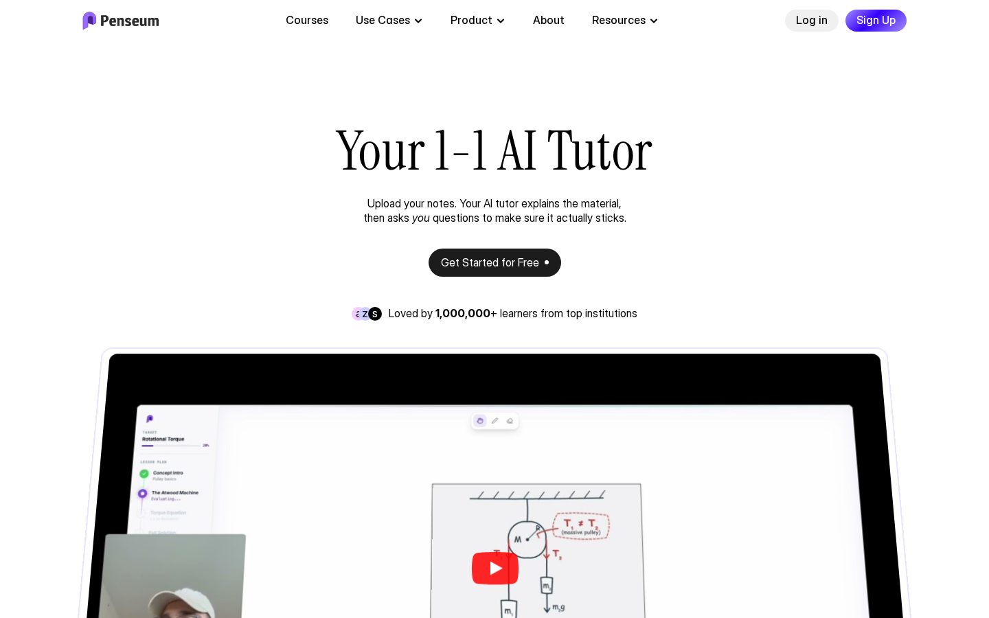 Penseum Homepage