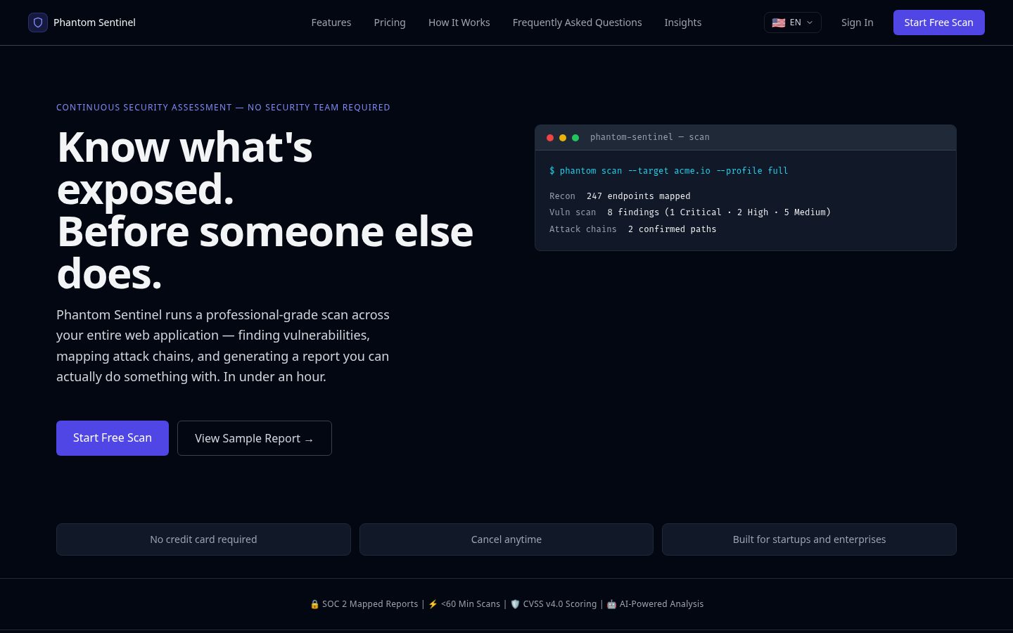 PentestPro Homepage