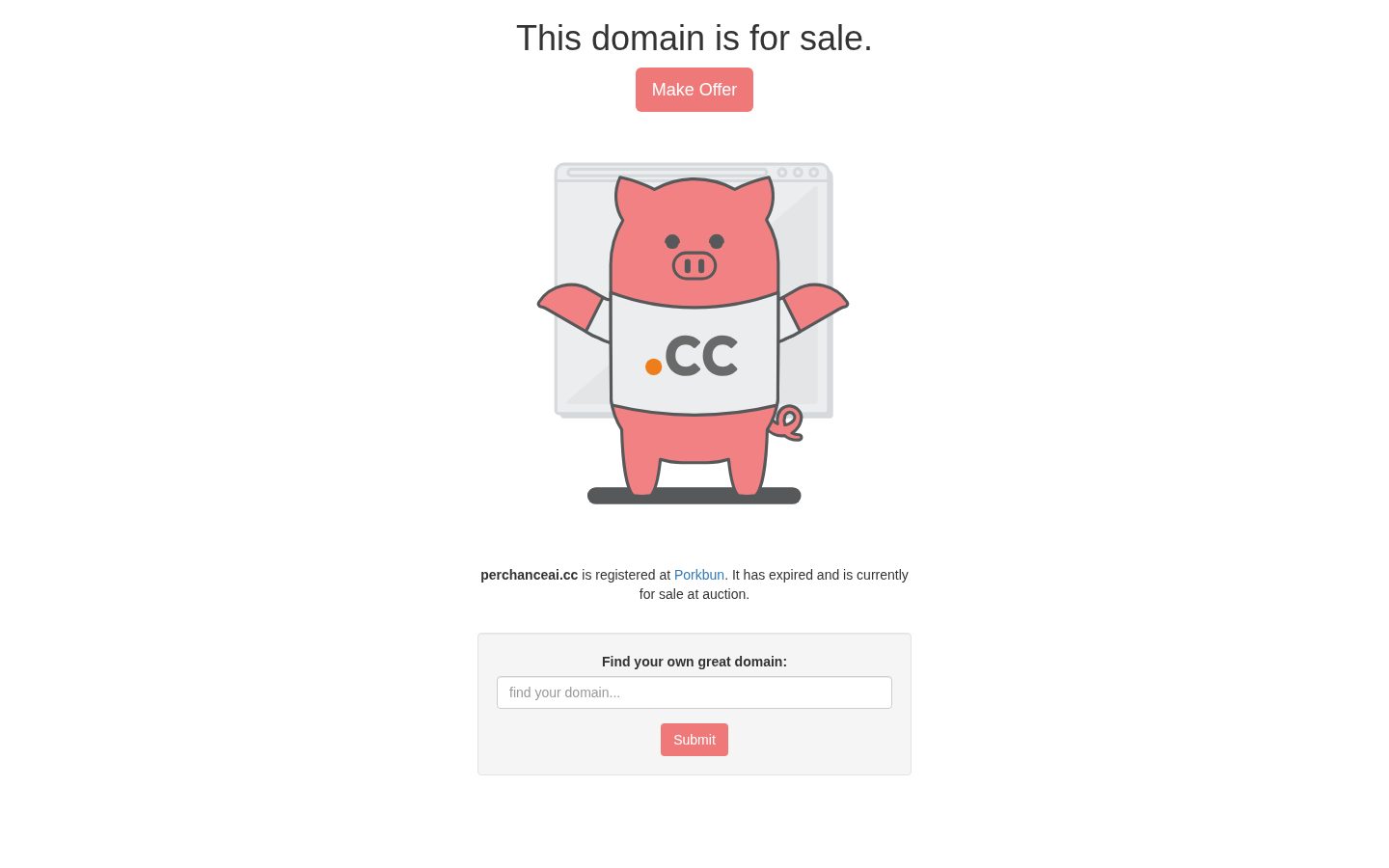 Perchance AI Homepage