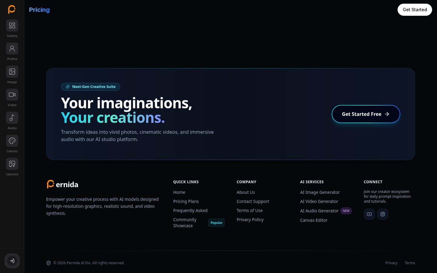Pernida Pricing