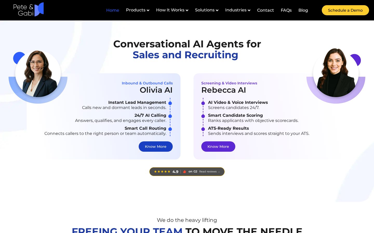 Pete & Gabi Homepage