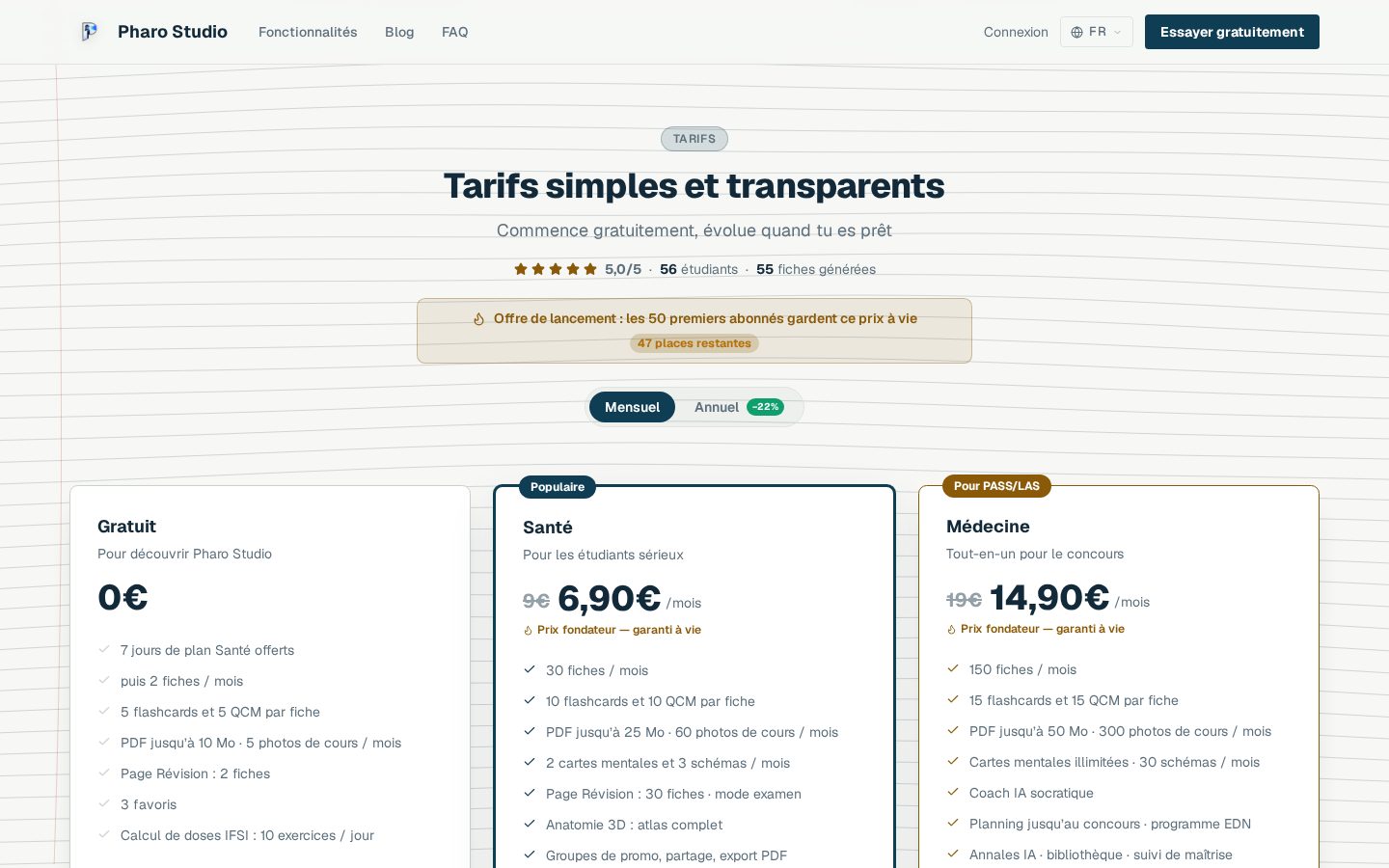 Pharo Studio Pricing