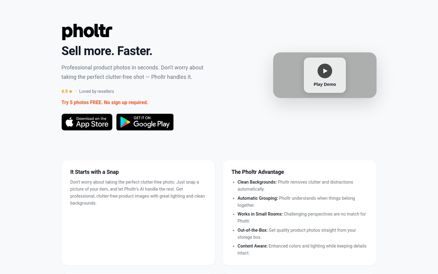 Pholtr Homepage