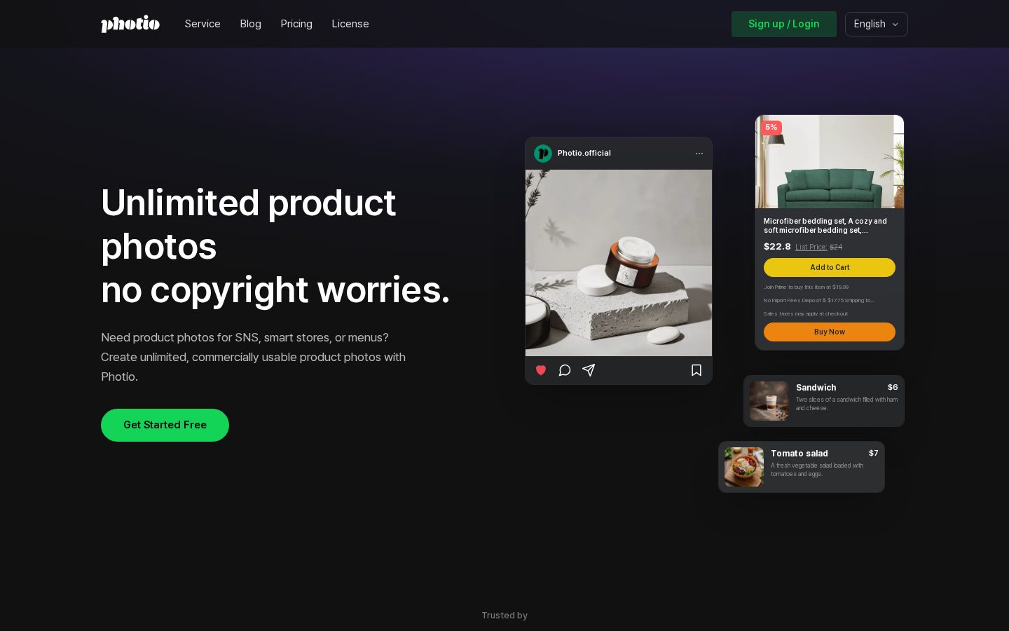Photio Homepage
