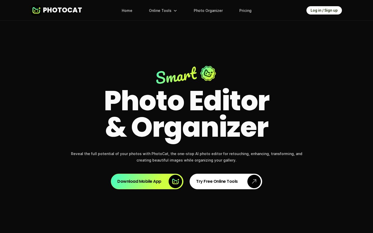 PhotoCat Homepage