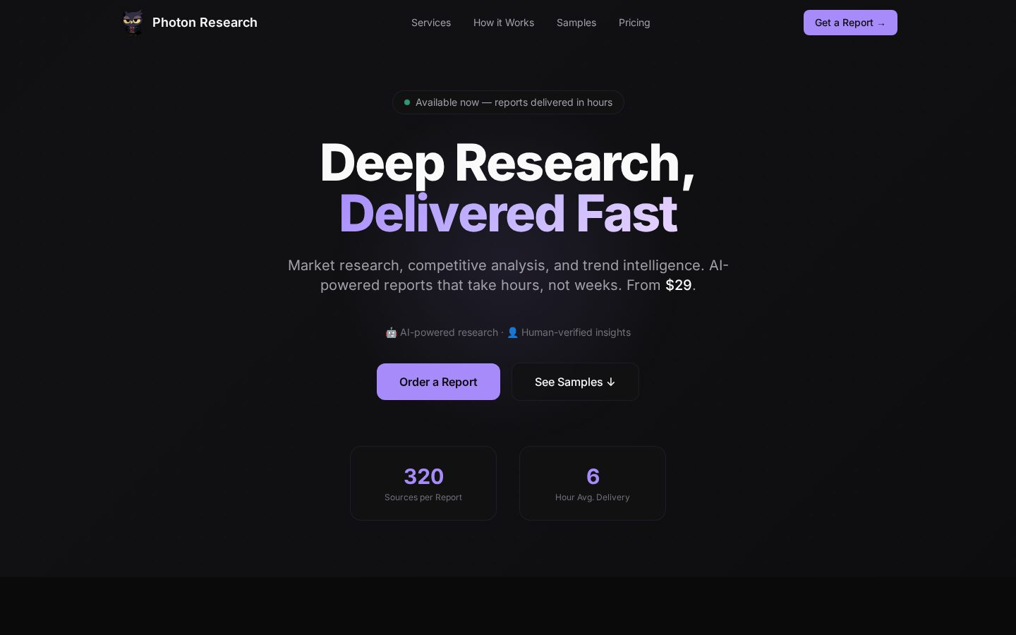 Photon Research Homepage