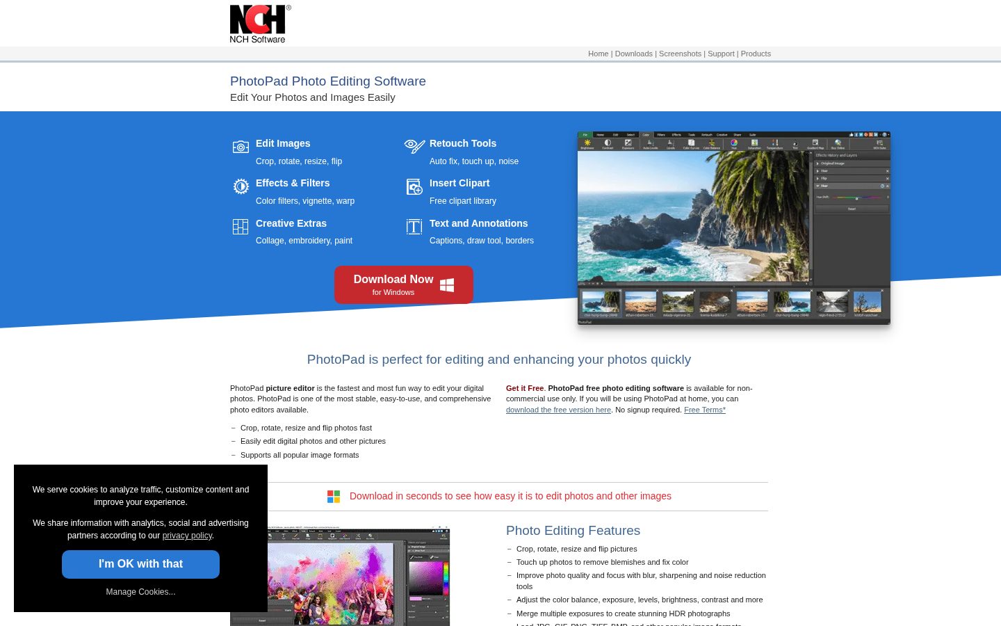PhotoPad Homepage