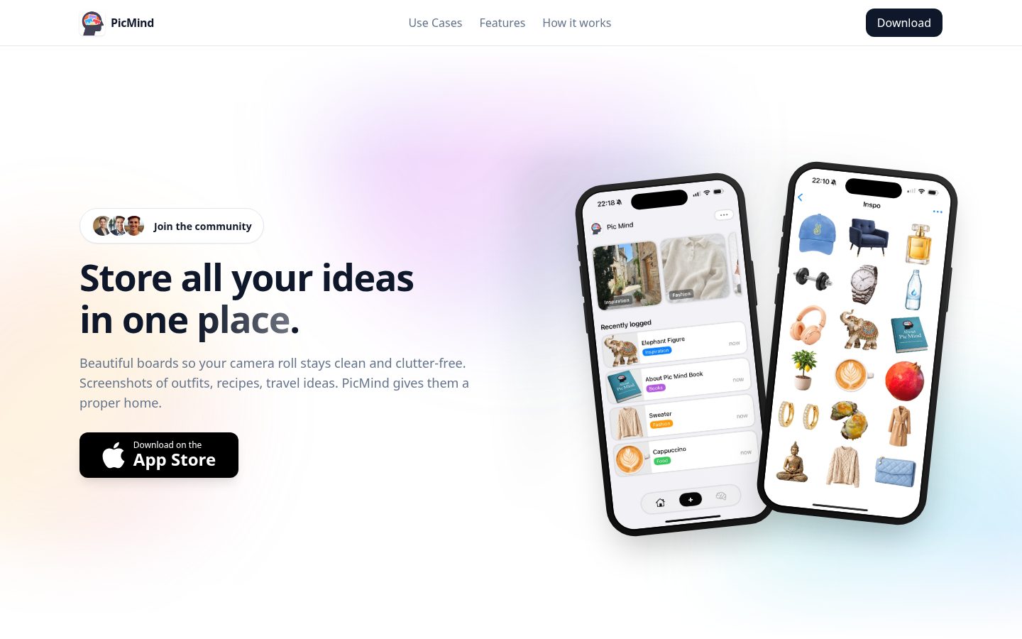 Pic Mind Homepage