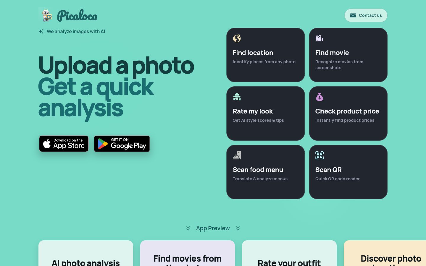 Picaloca Homepage