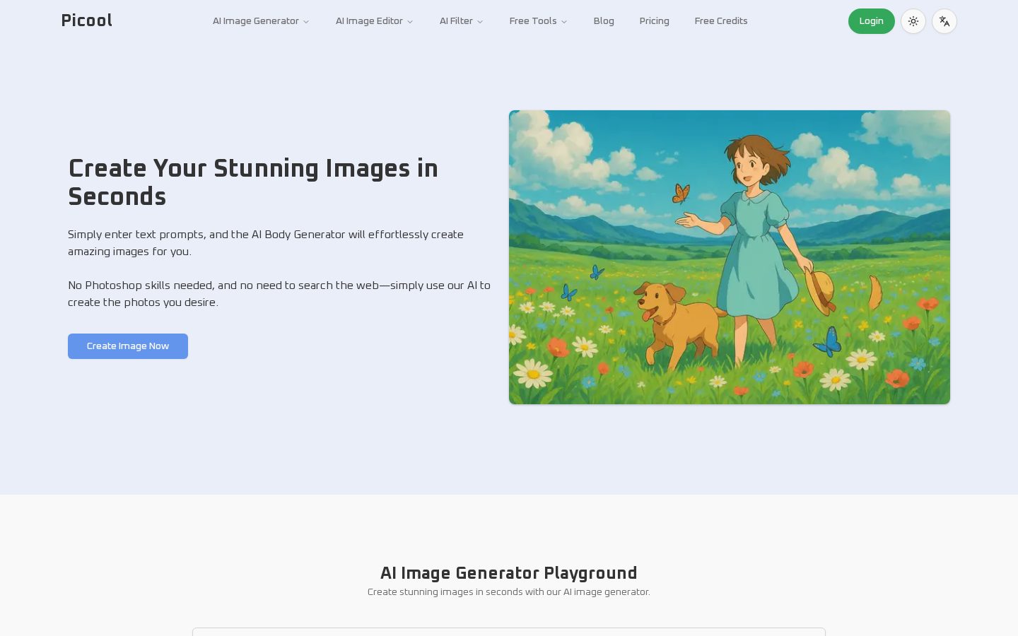 Picool Homepage