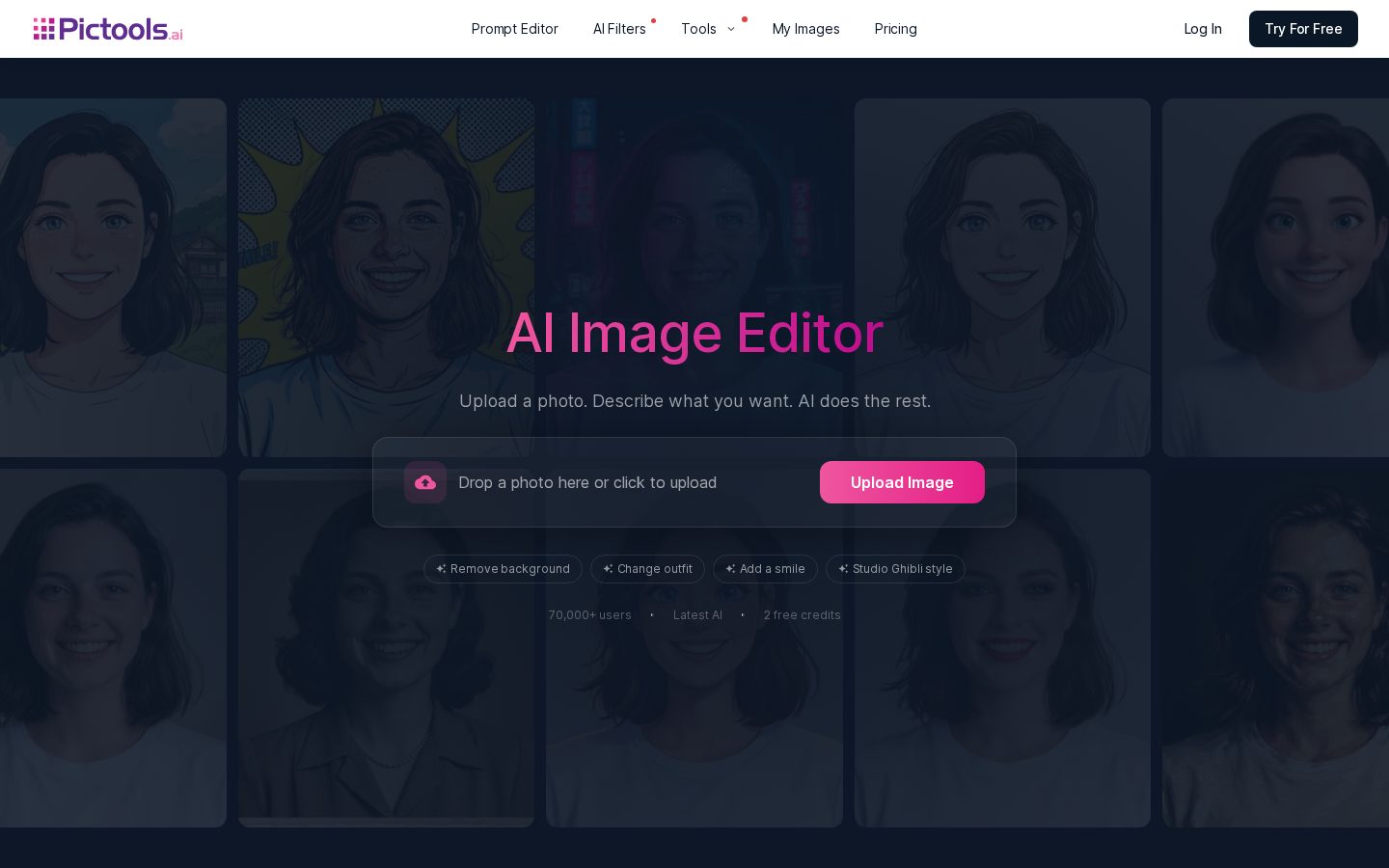 PicTools.AI Homepage