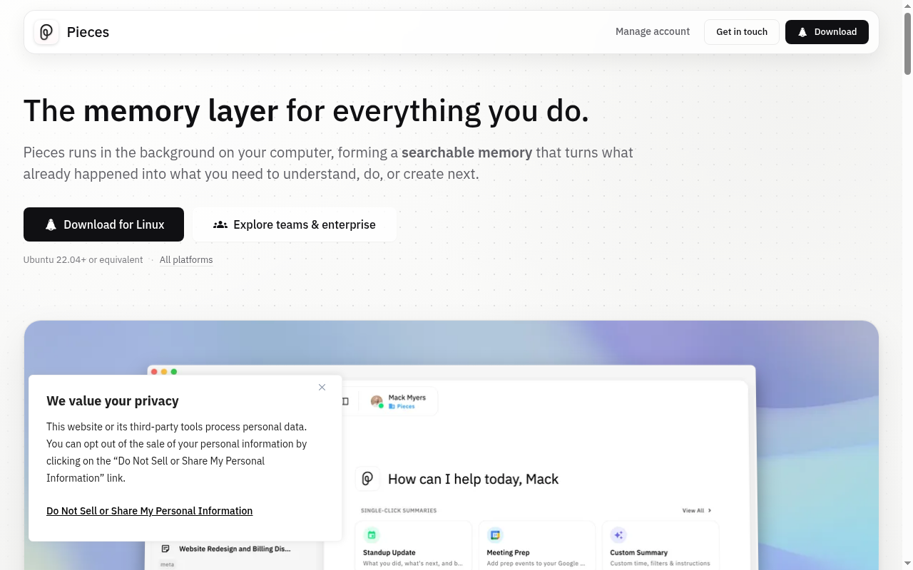 Homepage