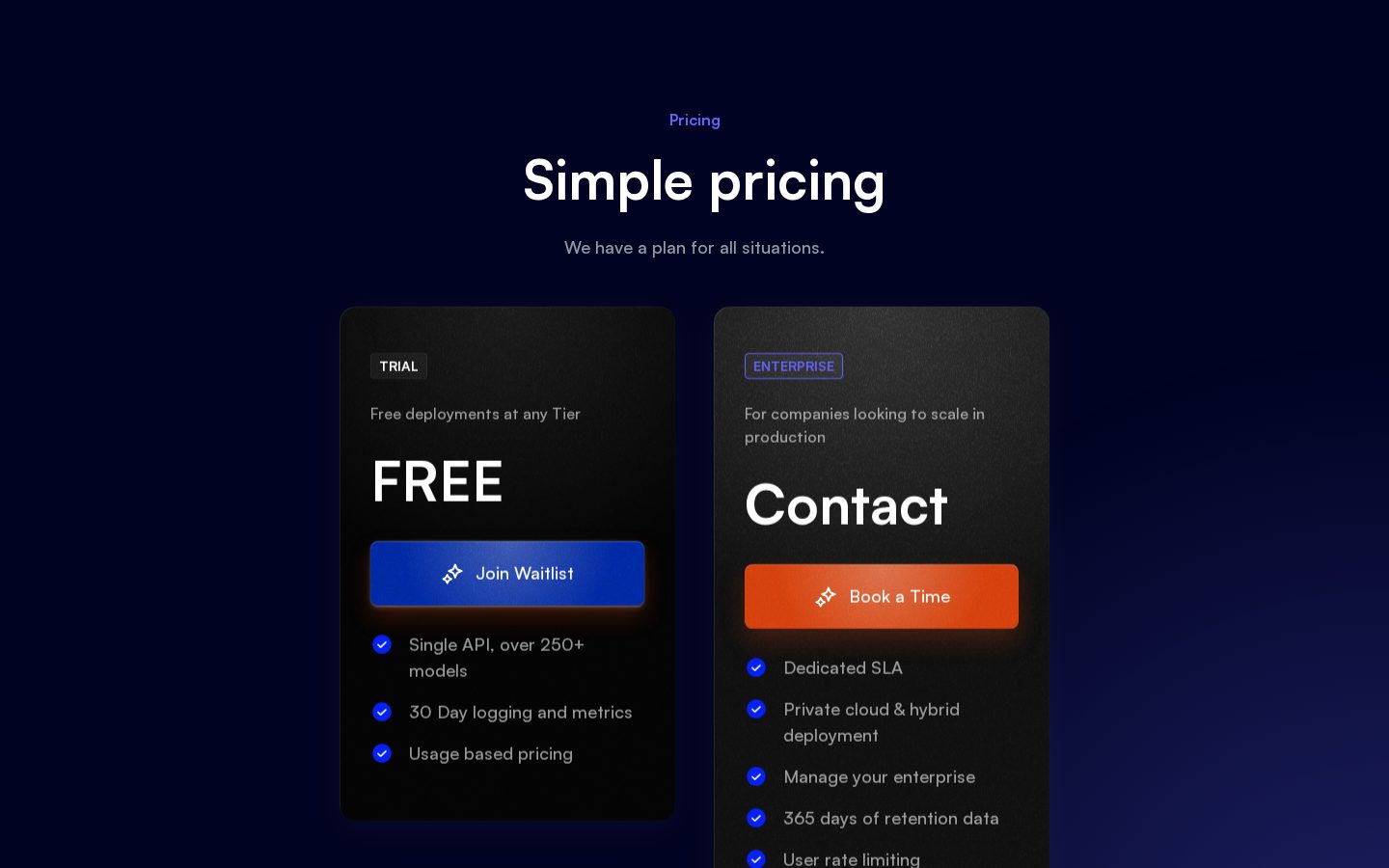 Pier AI Pricing