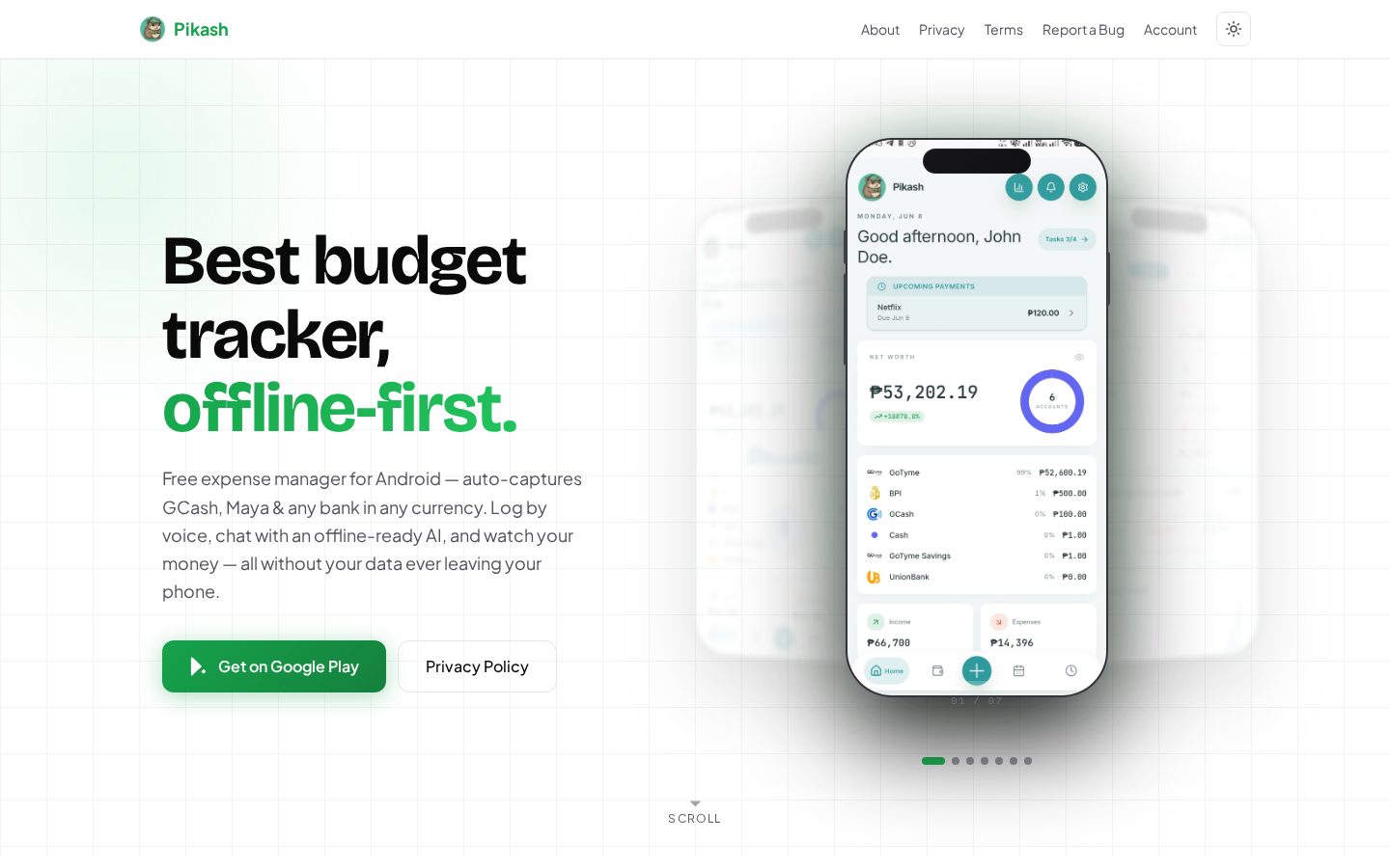 Pikash Homepage