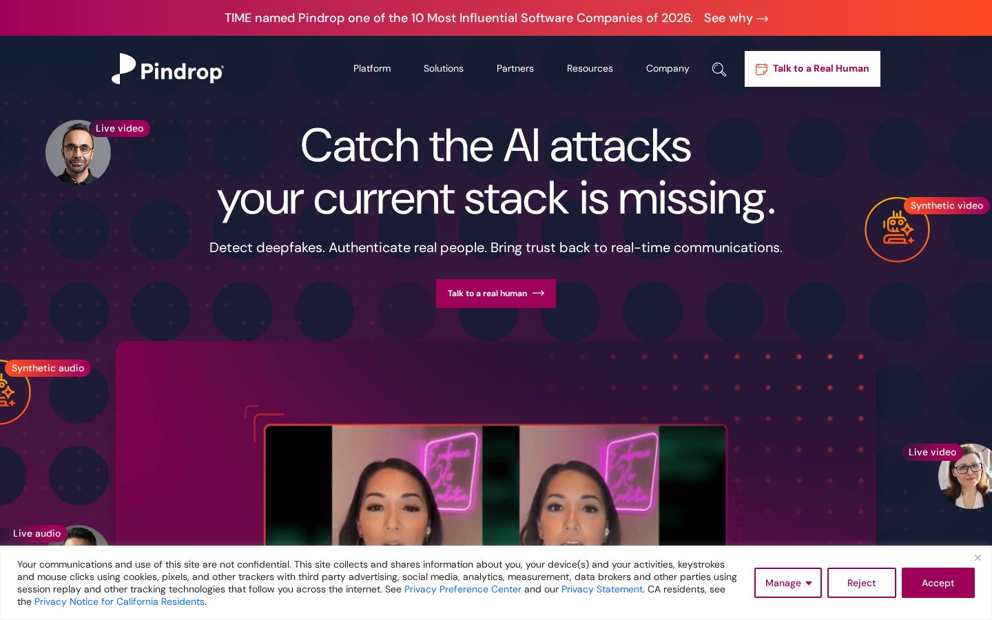 Pin Drop Homepage