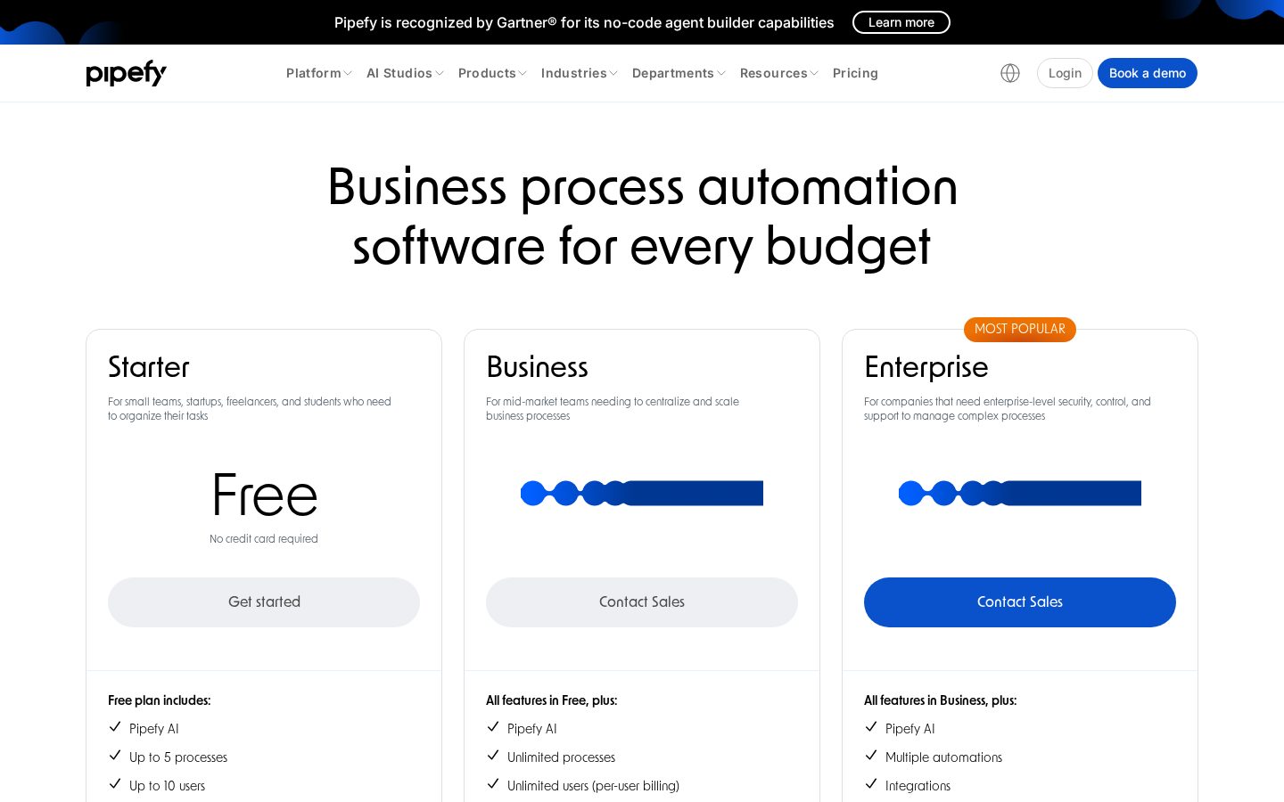 Pipefy Pricing