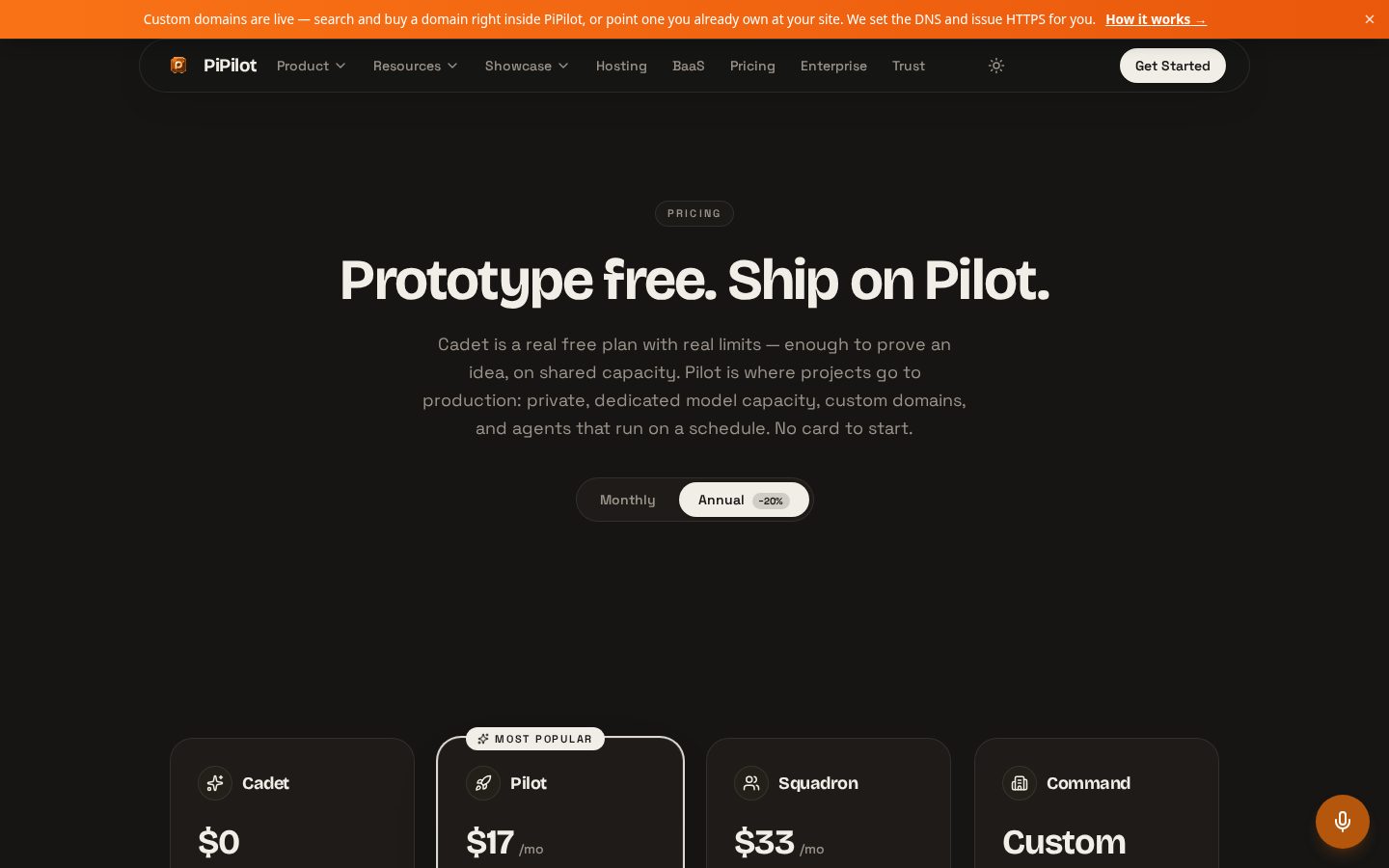 PiPilot Pricing
