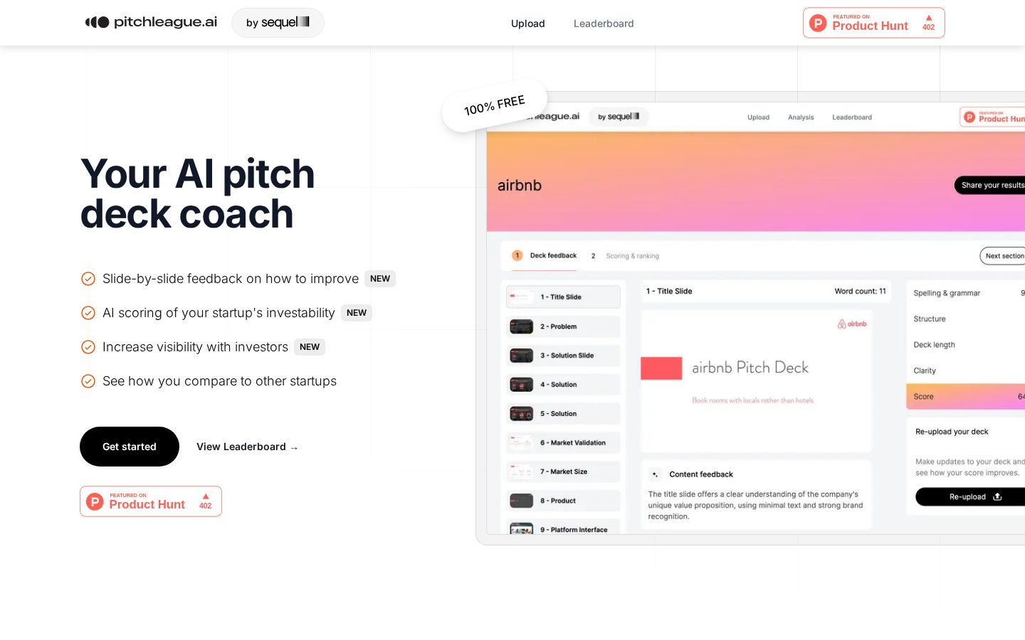 PitchLeague Homepage