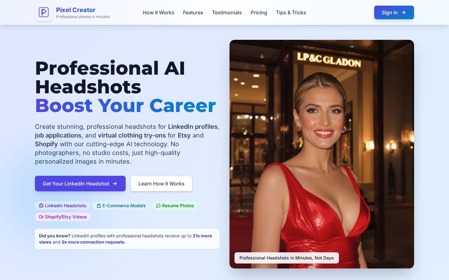 Pixel Creator Homepage