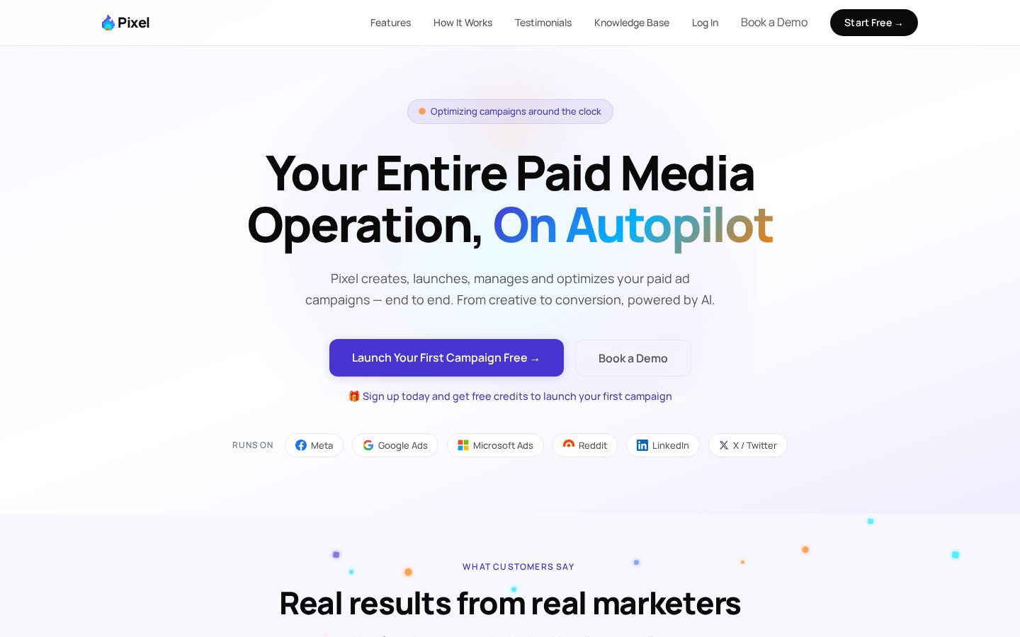 Pixel Homepage