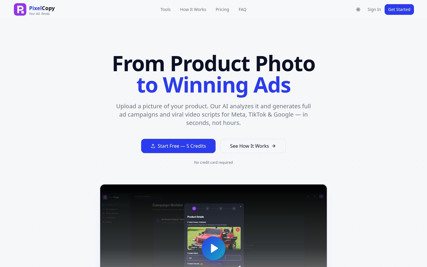 PixelCopy Homepage